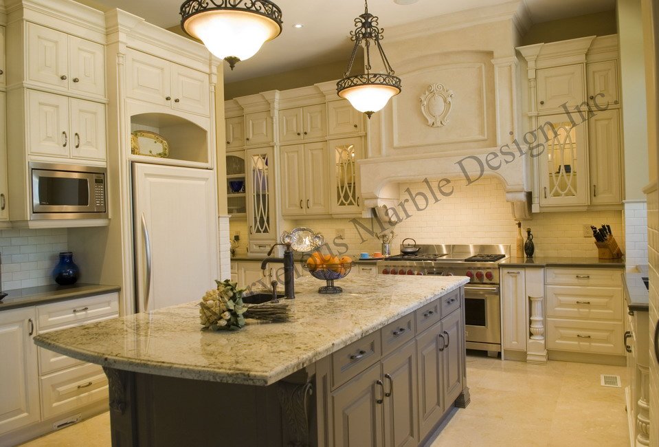 stone range hood
